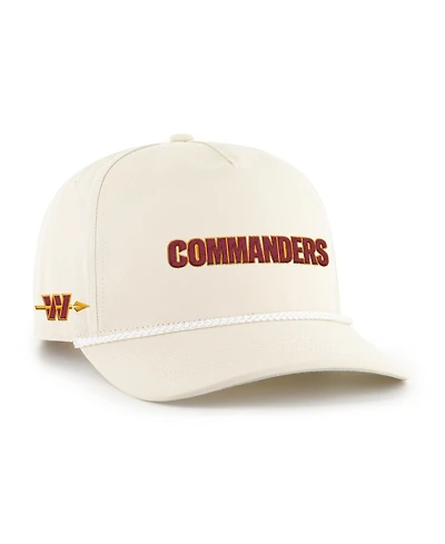 '47 Brand Men's Natural Washington Commanders Sure Shot Rope Hitch Adjustable Hat
