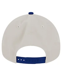 New Era Men's White/Royal Buffalo Bills Highmark Stadium Inaugural Season A-Frame 9FORTY Adjustable Hat