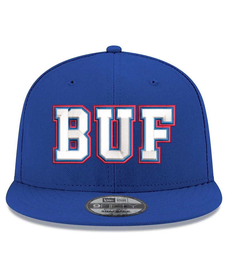 New Era Men's Royal Buffalo Bills Highmark Stadium Inaugural Season 9FIFTY Snapback Hat