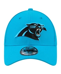 New Era Men's Blue Carolina Panthers Core Team 9FORTY Adjustable Hat