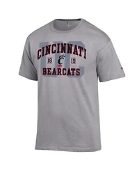 Champion Men's Heather Gray Cincinnati Bearcats Varsity T-Shirt
