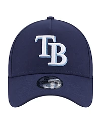 New Era Big Boys and Girls Navy Tampa Bay Rays 9FORTY A-Frame Adjustable Hat