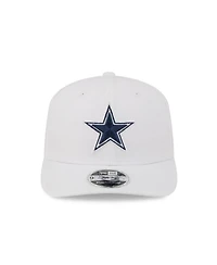 New Era Men's White Dallas Cowboys Name Plate 9SEVENTY Adjustable Hat