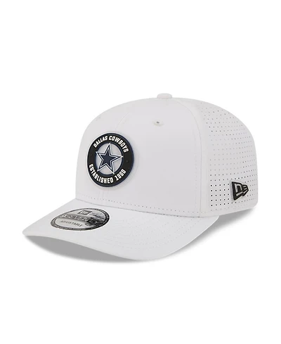 New Era Men's White Dallas Cowboys Coolera 9SEVENTY Adjustable Hat