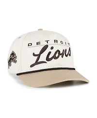'47 Brand Men's Natural/Tan Detroit Lions Neutral Terrain Hitch Rope Adjustable Hat