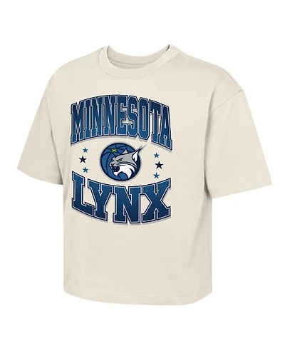 Outerstuff Big Boys and Girls Natural Minnesota Lynx Unbeatable Boxy T-Shirt