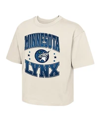 Outerstuff Big Boys and Girls Natural Minnesota Lynx Unbeatable Boxy T-Shirt