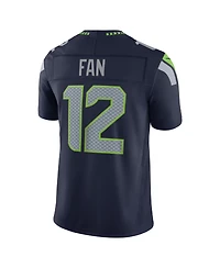 Nike Men's 12s College Navy Seattle Seahawks Vapor F.u.s.e. Stitched Limited Jersey
