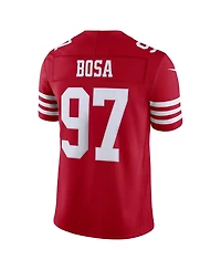 Nike Men's Nick Bosa Scarlet San Francisco 49ers Vapor F.u.s.e. Stitched Limited Jersey