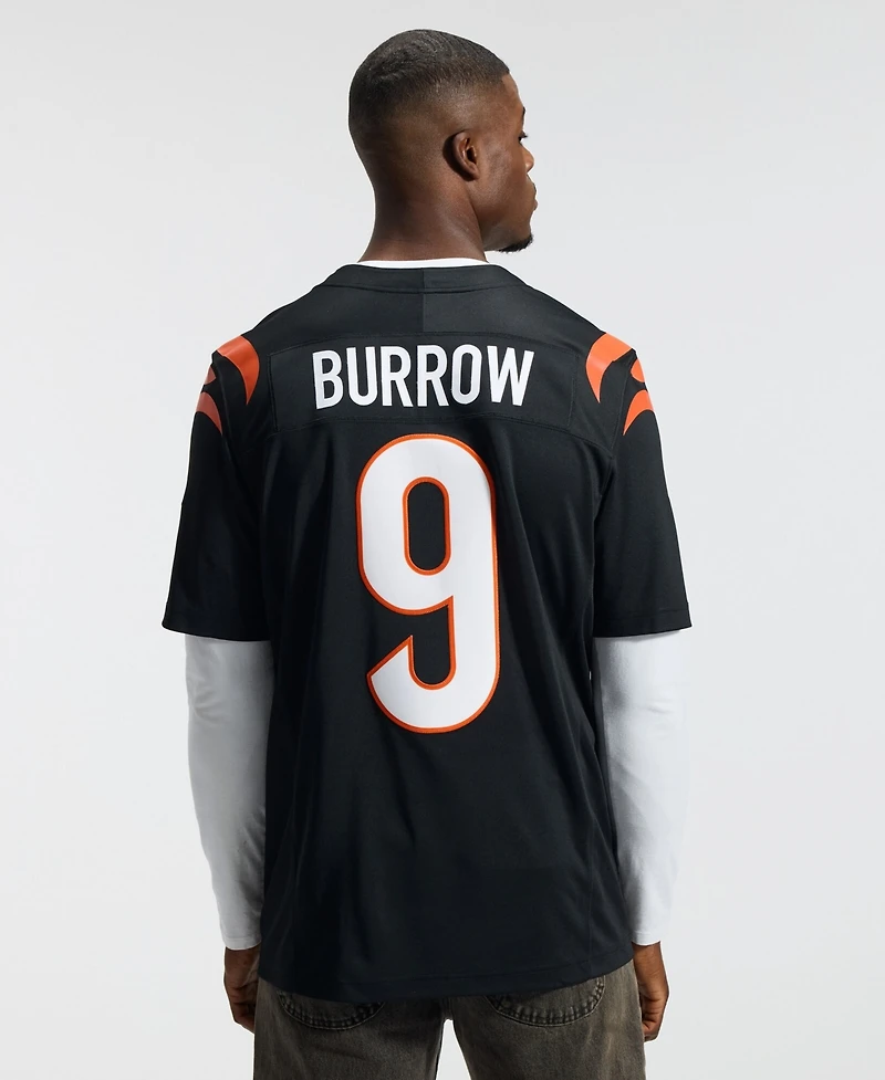 Nike Men's Joe Burrow Black Cincinnati Bengals Vapor F.u.s.e. Stitched Limited Jersey