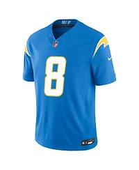 Nike Men's Omarion Hampton Powder Blue Los Angeles Chargers Vapor F.u.s.e. Stitched Limited Jersey