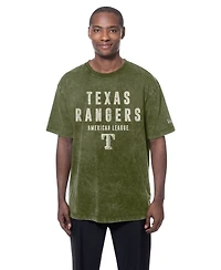 New Era Men's Olive Texas Rangers 2026 Armed Forces Day T-Shirt