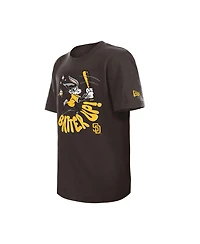 New Era Big Boys and Girls Brown San Diego Padres Looney Tunes T-Shirt