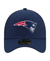New Era Men's Navy England Patriots A-Frame 59FORTY Fitted Hat