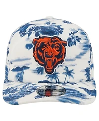 New Era Men's White Chicago Bears Tropics 19TWENTY Adjustable Hat
