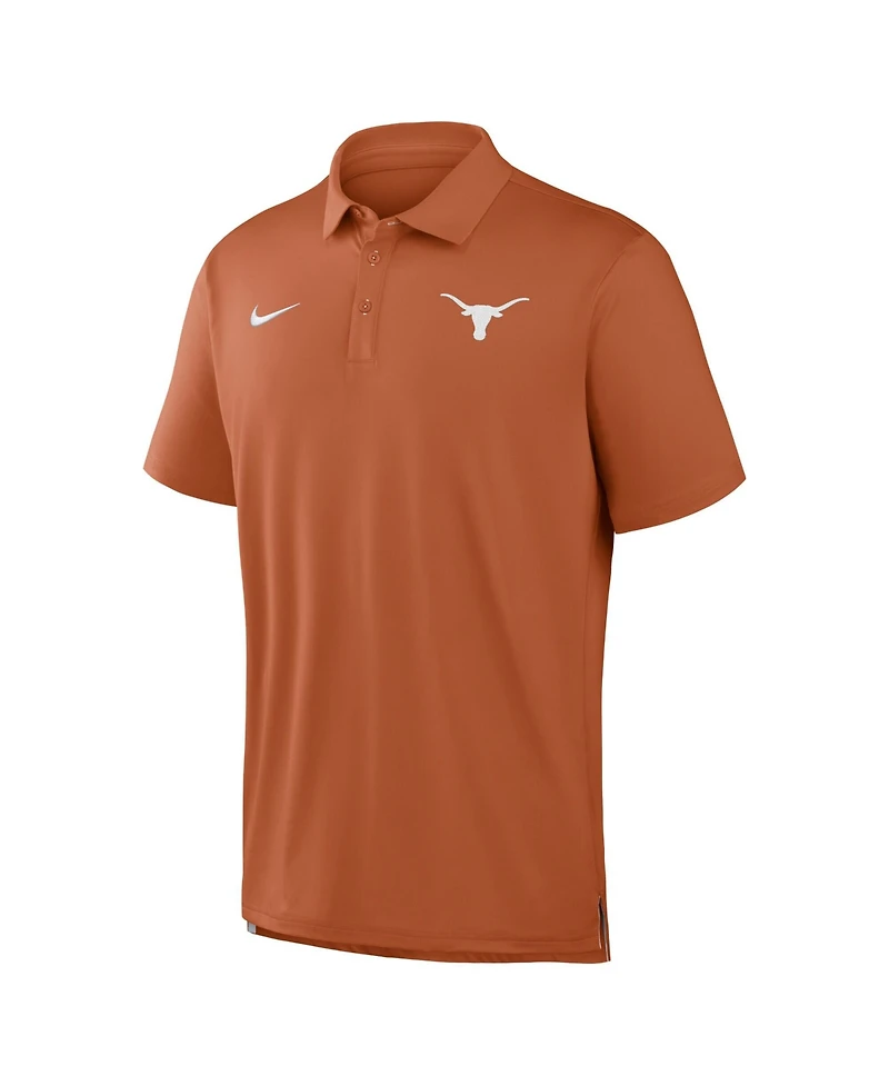Nike Men's Texas Longhorns 2026 Sideline Tour Dri-fit Polo Shirt