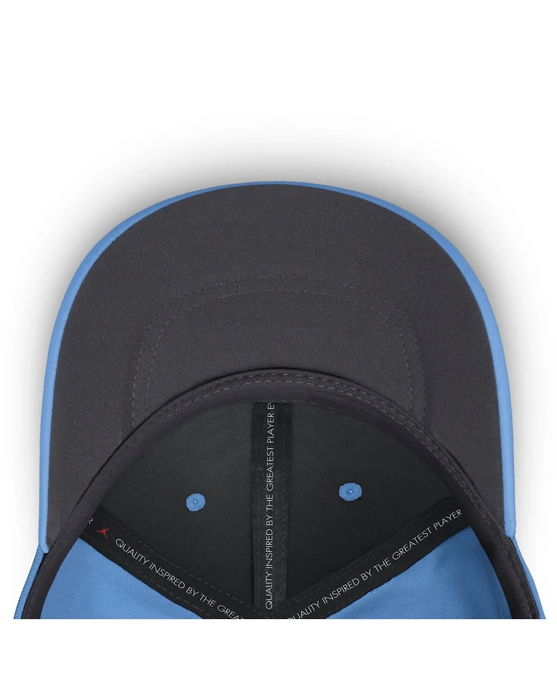 Jordan Men's Carolina Blue North Carolina Tar Heels Gameday Aerobill Swooshflex Dri-fit Hat