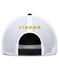 Nike Men's and Women's Black Lsu Tigers Game Day Rope Trucker Adjustable Hat