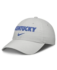 Nike Men's and Women's Gray Kentucky Wildcats On-Field Gameday Adjustable Club Hat