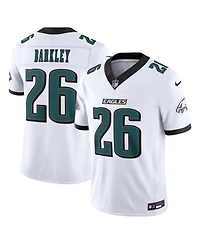 Nike Men's Saquon Barkley White Philadelphia Eagles Vapor F.u.s.e. Stitched Limited Jersey