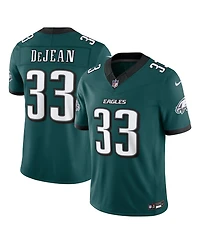 Nike Men's Cooper DeJean Midnight Green Philadelphia Eagles Vapor F.u.s.e. Stitched Limited Jersey