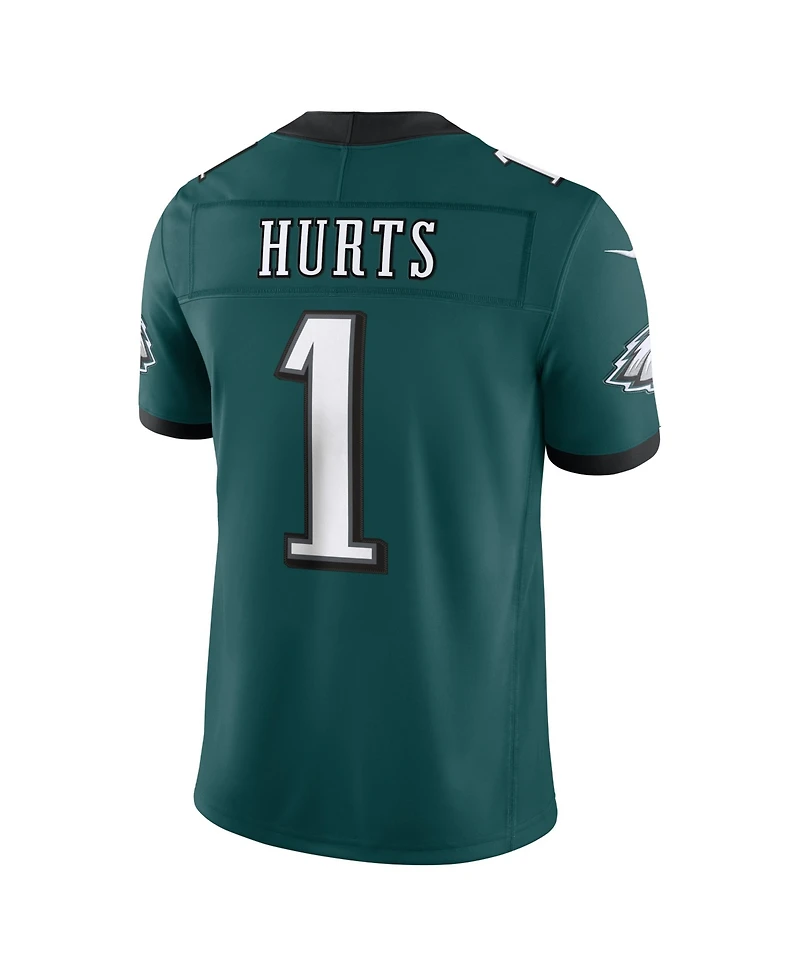 Nike Men's Jalen Hurts Midnight Green Philadelphia Eagles Vapor F.u.s.e. Stitched Limited Jersey