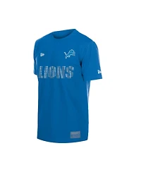 New Era Men's Blue Detroit Lions Match T-Shirt