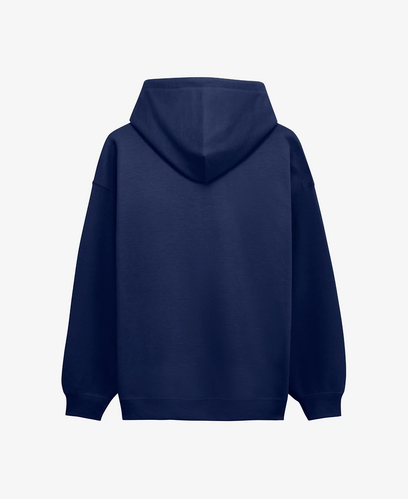 Logo Athletic Men's Navy Milwaukee Brewers Heart Soul Hoodie