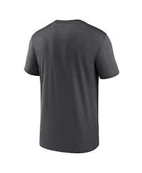 Nike Men's Anthracite Kansas City Chiefs Legend Icon Dri-fit T-Shirt