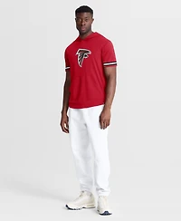 Fanatics Men's Red Atlanta Falcons Optimal Play Short Sleeve Hooded T-Shirt