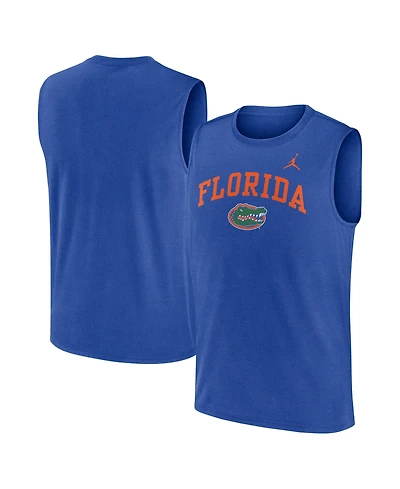 Jordan Men's Royal Florida Gators Primetime Legend Arch Dri-fit Muscle T-Shirt
