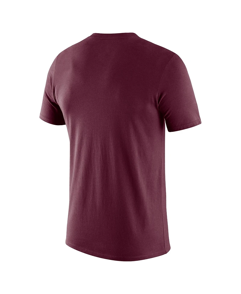 Nike Men's Maroon Minnesota Golden Gophers 2026 Sideline Wordmark Legend Dri-fit T-Shirt