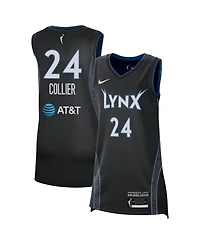 Nike Men's and Women's Napheesa Collier Black Minnesota Lynx Victory Jersey