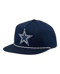 Columbia Men's  Navy Dallas Cowboys Back Tack Snapback Hat