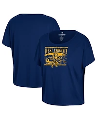 Colosseum Women's Navy West Virginia Mountaineers 2024 Fan T-Shirt