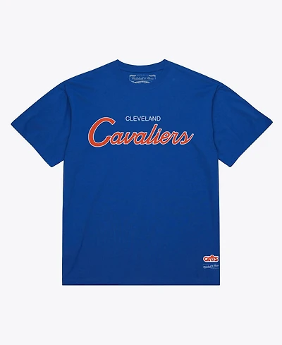 Mitchell & Ness Men's Royal Cleveland Cavaliers Wordmark T-Shirt