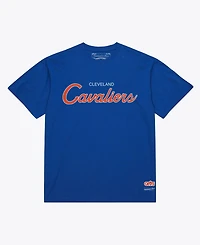 Mitchell & Ness Men's Royal Cleveland Cavaliers Wordmark T-Shirt