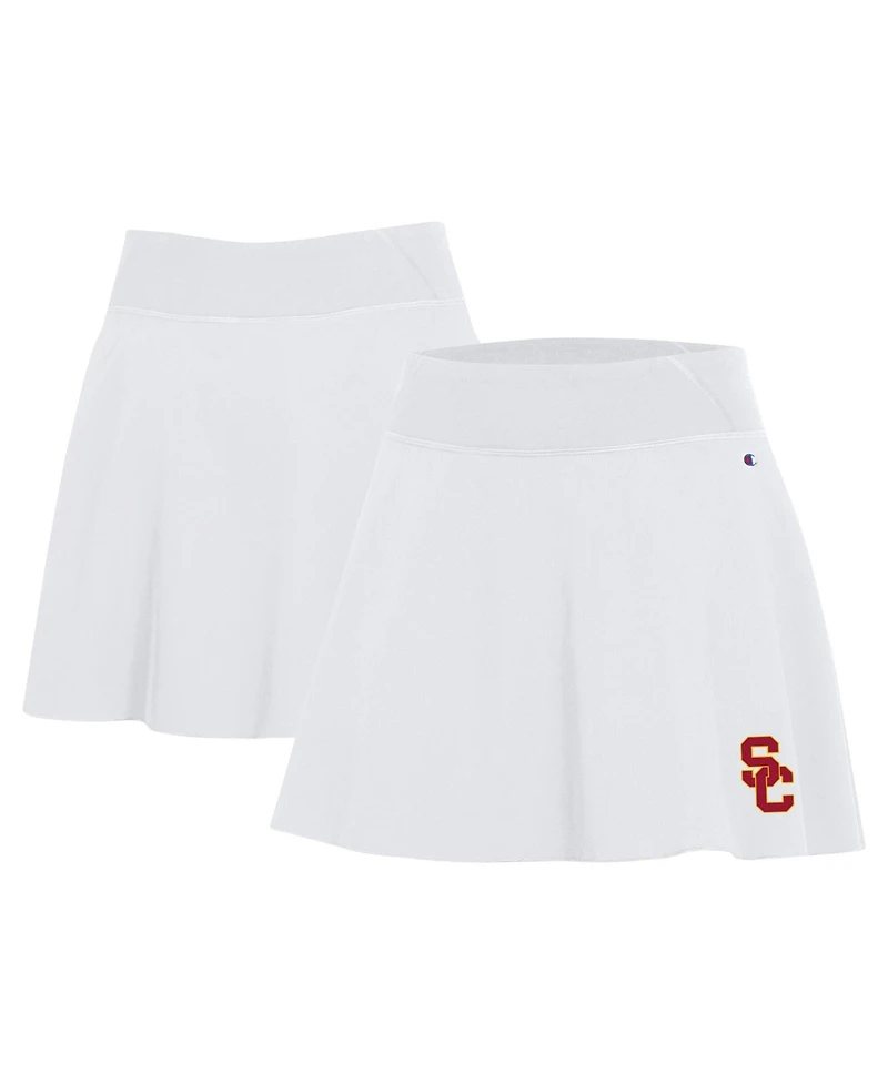 Champion Women's White Usc Trojans Fan Skort