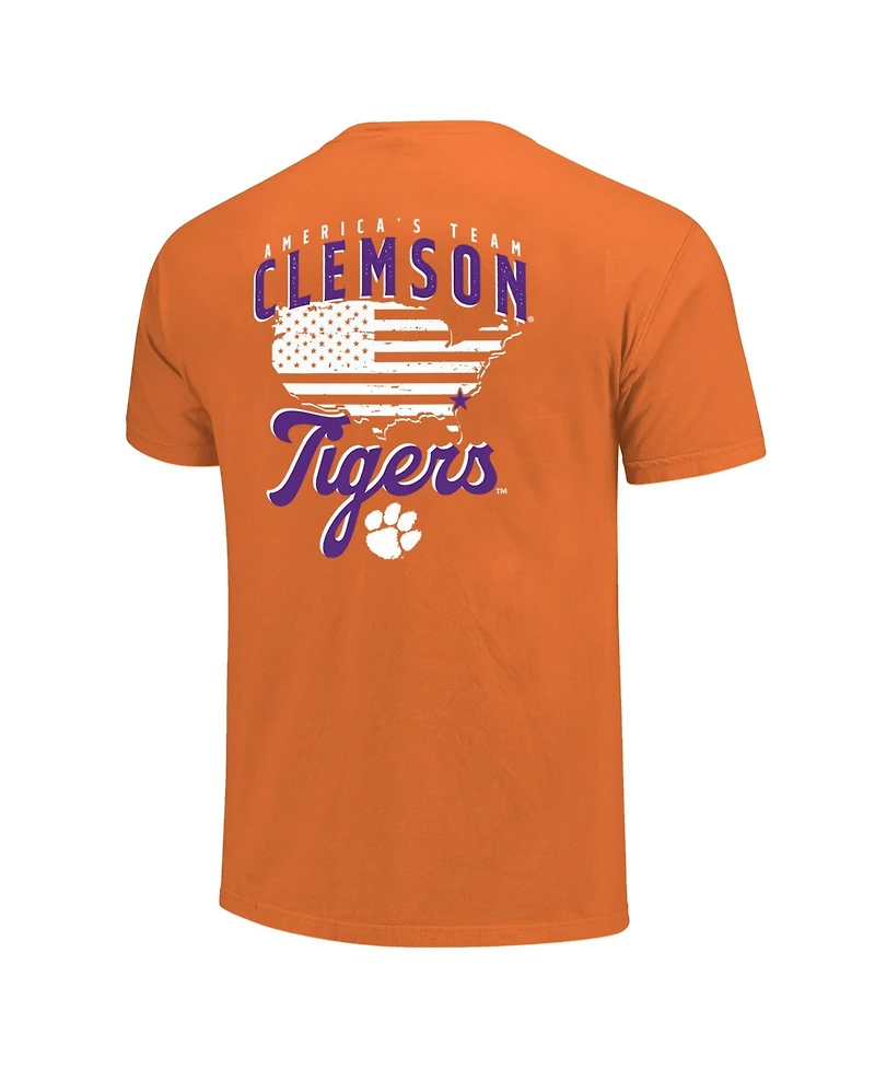 Image One Men's Orange Clemson Tigers America's Team T-Shirt