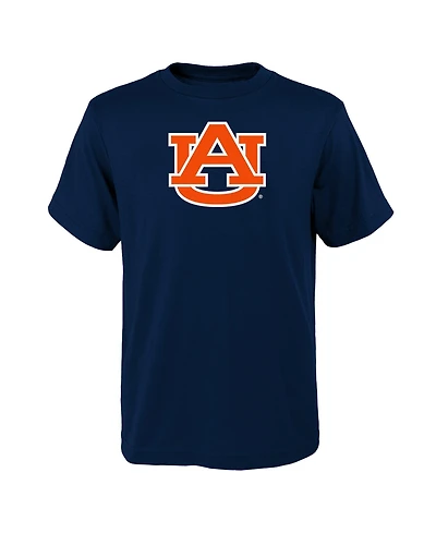 Outerstuff Big Boys and Girls Navy Auburn Tigers Primary Logo T-Shirt