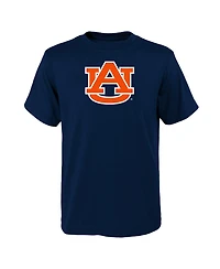 Outerstuff Big Boys and Girls Navy Auburn Tigers Primary Logo T-Shirt
