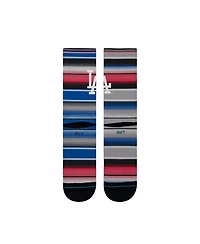 Stance Men's and Women's Los Angeles Dodgers Serape Crew Socks
