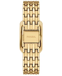 Fossil Women's Raquel Two-Hand Gold-Tone Stainless Steel Watch 23mm
