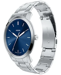 Fossil Men's Minimalist Three-Hand Stainless Steel Watch 44mm