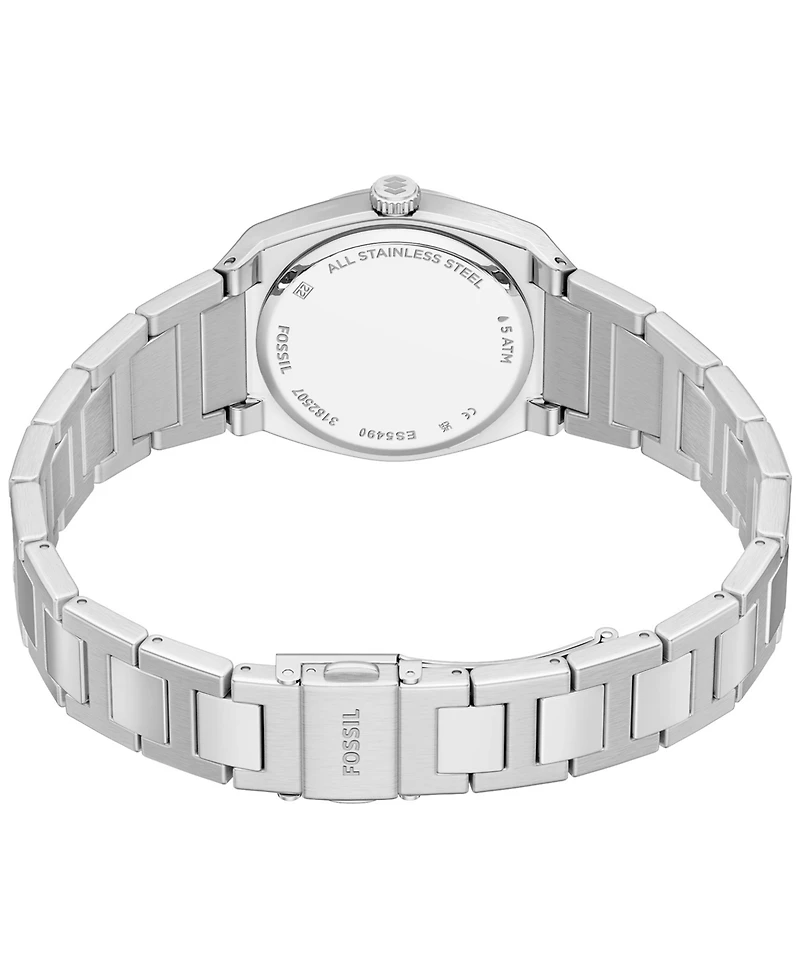 Fossil Women's Everett Three-Hand Stainless Steel Watch 27mm