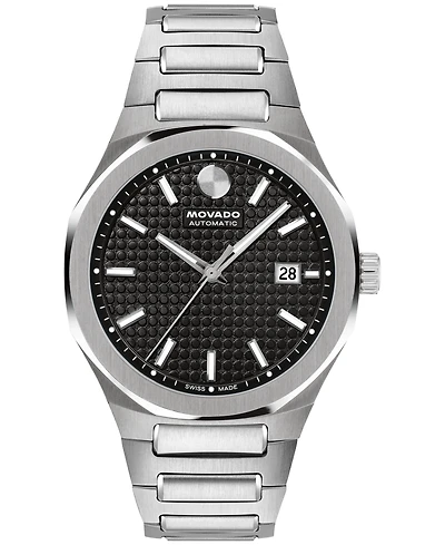 Movado Men's Centurion Swiss Automatic Stainless Steel Watch 40mm