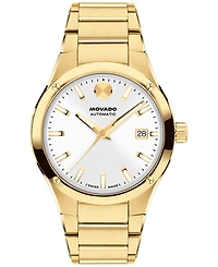 Movado Men's Museum Imperiale Automatic Swiss Automatic Light Yellow Pvd Steel Watch 40mm