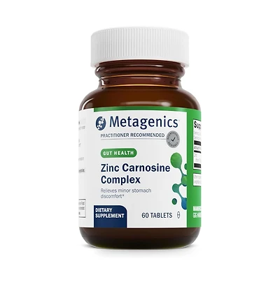 Metagenics Zinlori 75 - High Potency Zinc Carnosine Complex - Supports Stomach Comfort, Immune, Heart and Antioxidant Health