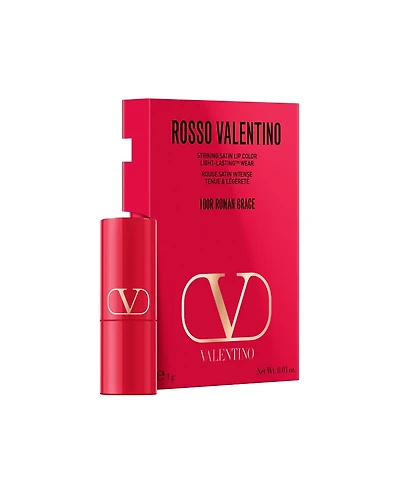 Free Rosso Valentino Satin Lipstick with any $80 Valentino Beauty purchase