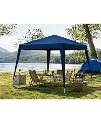 gaomon 10x10 ft Pop-Up Canopy Tent with Slant Legs, Waterproof and Uv Protection